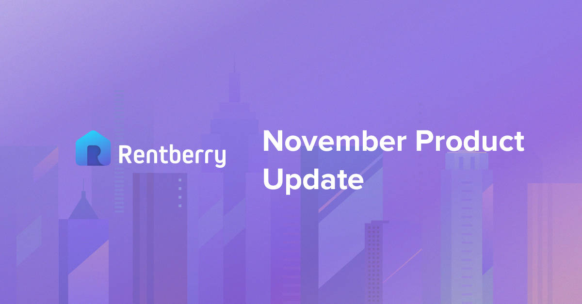 Rentberry Product Update